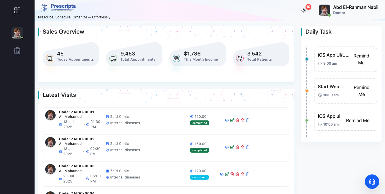 Dashboard Preview